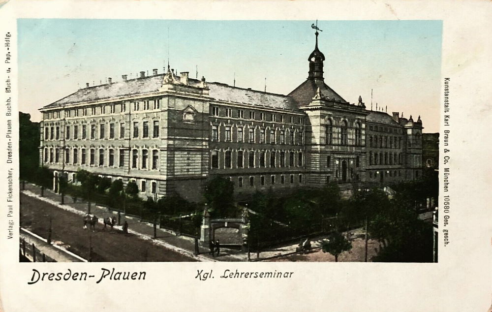 Kantstra&szlig;e 2 (Seminarstra&szlig;e 2) / Cosch&uuml;tzer Stra&szlig;e  Dresden