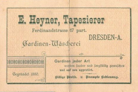 Ferdinandstraße 17 (Ferdinandstraße 9) Dresden Ferdinandstraße 17 (Ferdinandstraße 9) Dresden