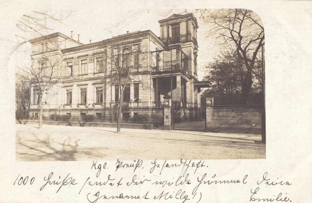 Gret-Palucca-Stra&szlig;e 1 (Goethestra&szlig;e 1) / Parkstra&szlig;e  Dresden