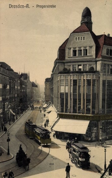 Prager Straße 2 (-1891 Prager Straße 50) / Waisenhausstraße Dresden Prager Straße 2 (-1891 Prager Straße 50) / Waisenhausstraße Dresden