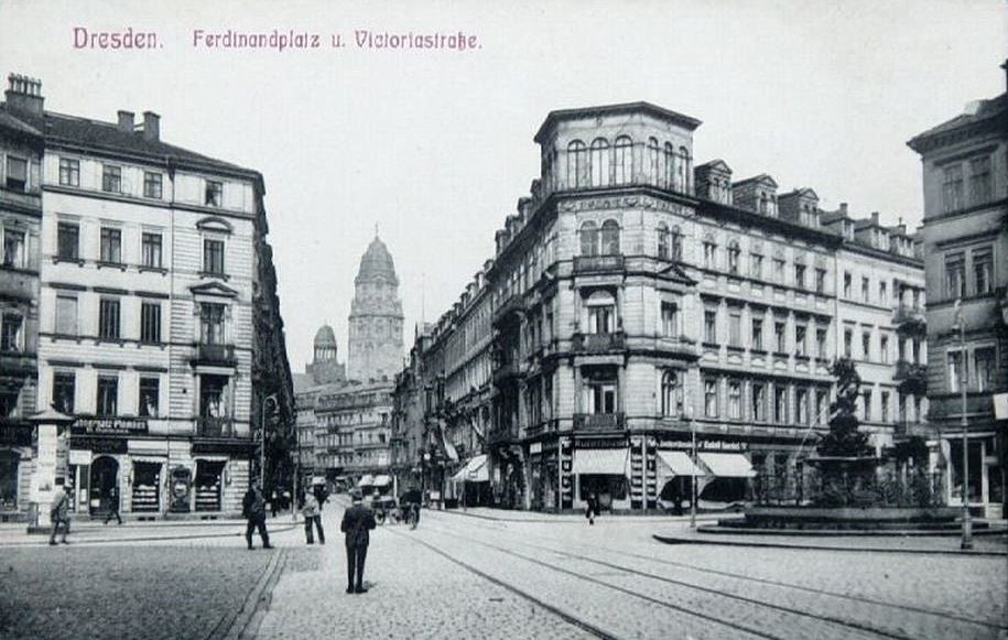 Viktoriastraße 15 / Ferdinandplatz / Ferdinandstraße  Dresden