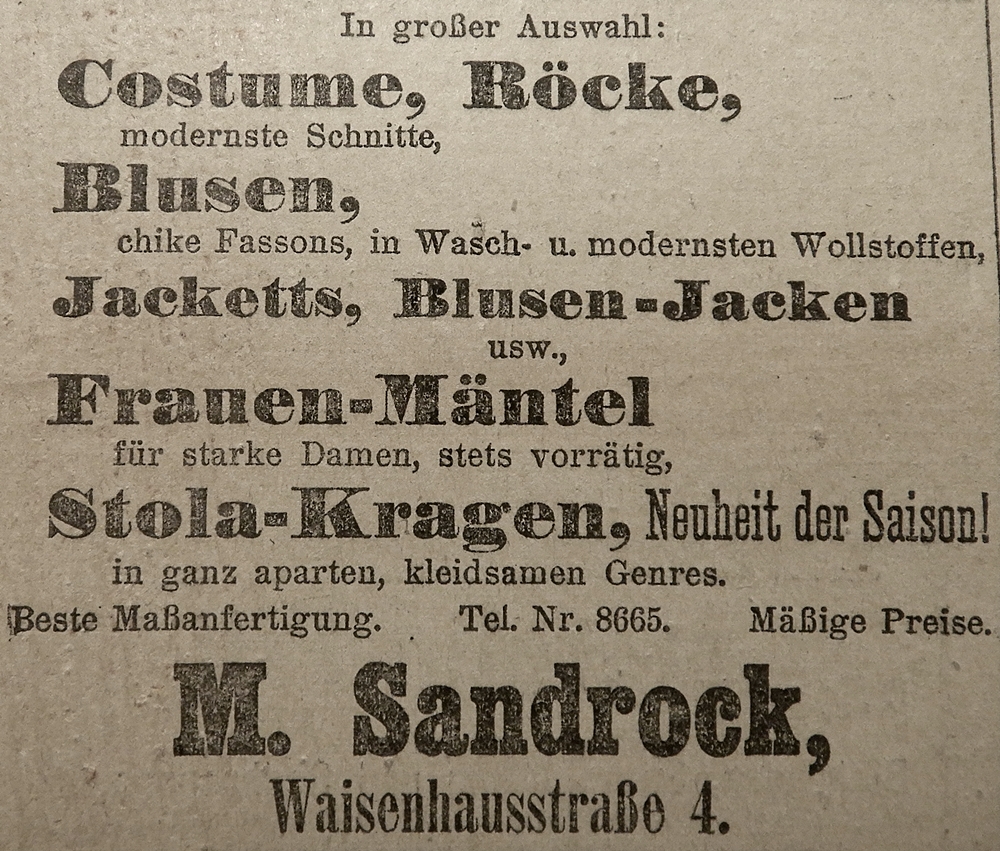 Waisenhausstraße 4 (Waisenhausstraße 34) Dresden Waisenhausstraße 4 (Waisenhausstraße 34) Dresden