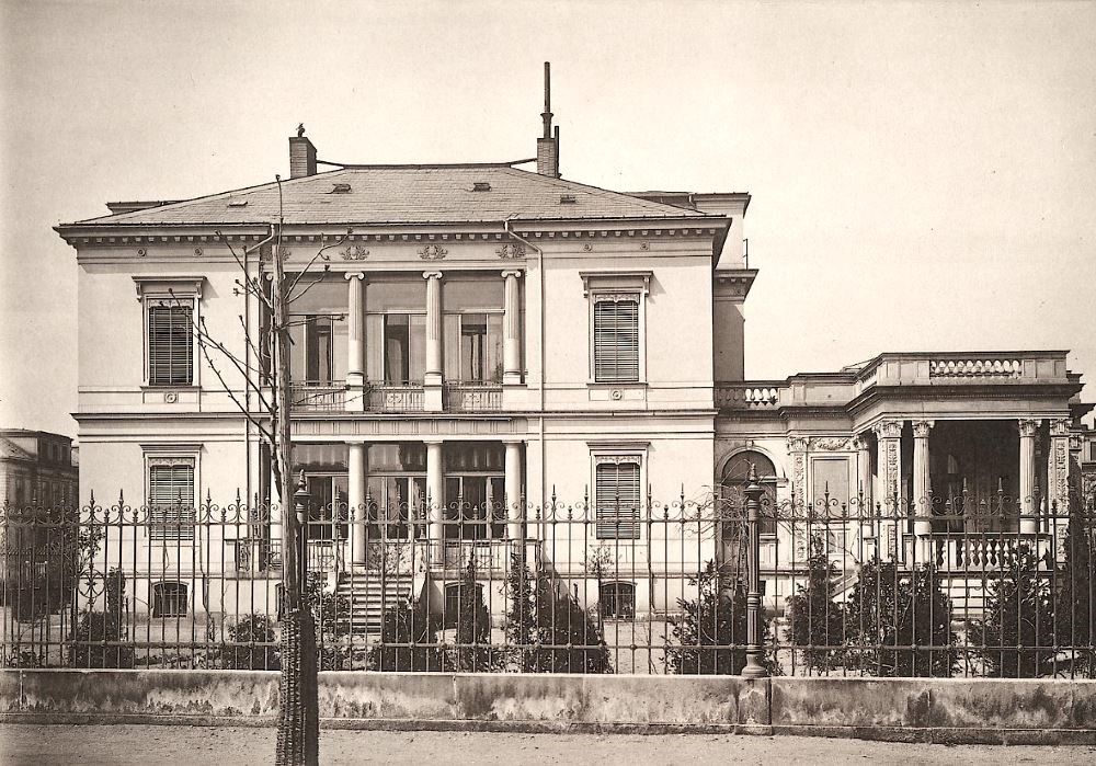 Wiener Stra&szlig;e 11 (-1880 Wiener Stra&szlig;e 14) / Gret-Palucca-Stra&szlig;e (Goethestra&szlig;e)  Dresden
