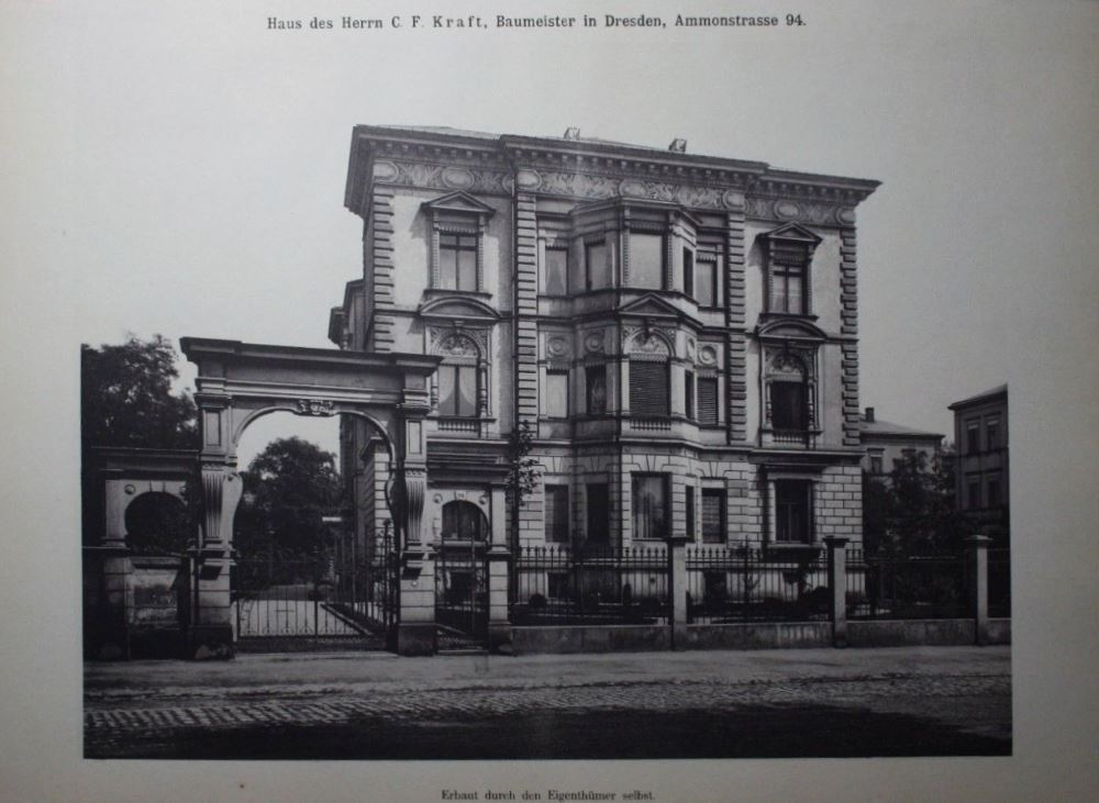 Ammonstra&szlig;e 2 (-1892 Ammonstra&szlig;e 94) / Carolastra&szlig;e  Dresden