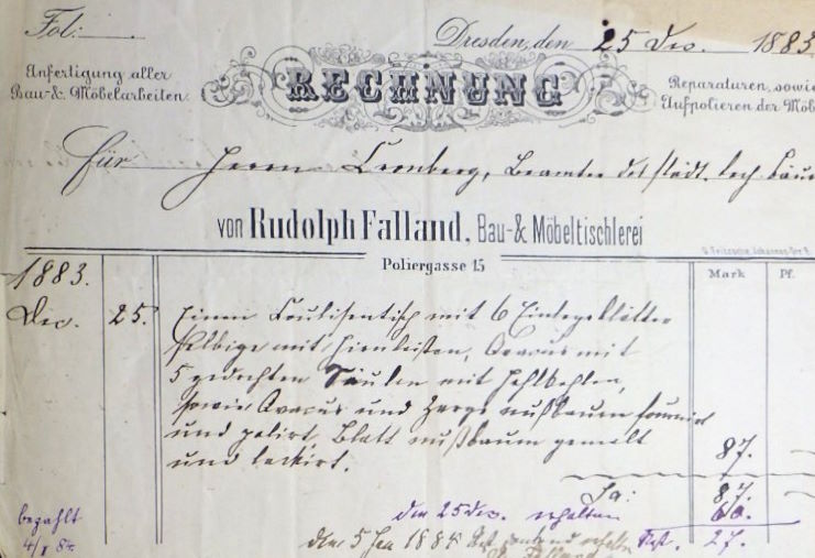 Polierstra&szlig;e 2 (1883 Poliergasse 15)  Dresden