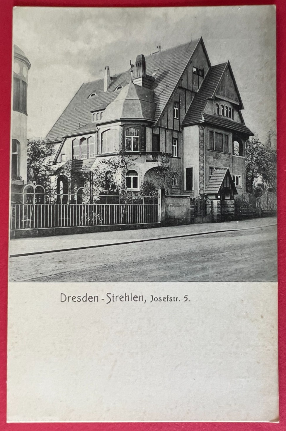 Caspar-David-Friedrich-Stra&szlig;e 5 (Josefstra&szlig;e 5)  Dresden