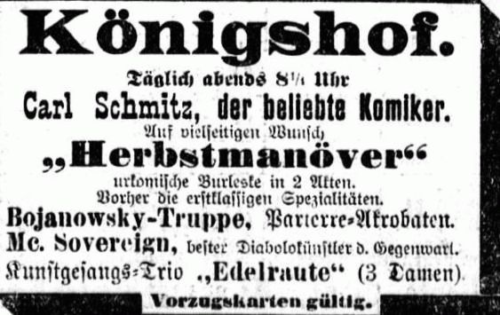 Kreischaer Stra&szlig;e 2 (Residenzstra&szlig;e 62, Gerhart-Hauptmann-Stra&szlig;e 62,64) / Lockwitzer Stra&szlig;e  Dresden