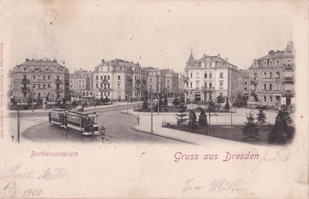 Barbarossaplatz  Dresden