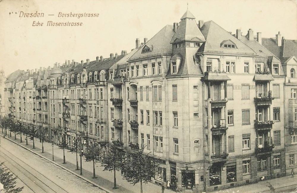 Borsbergstra&szlig;e 22 / Mosenstra&szlig;e  Dresden