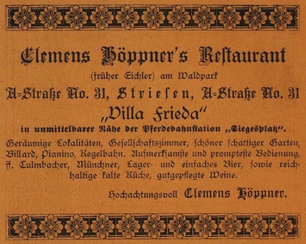 Kyffhäuserstraße 13 (Straße A 31) / Lene-Glatzer-Straße (Barbarossastraße) Dresden Kyffhäuserstraße 13 (Straße A 31) / Lene-Glatzer-Straße (Barbarossastraße) Dresden