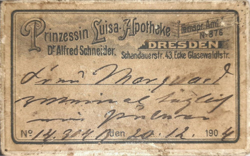 Schandauerstraße 43 / Glasewaldtstraße  Dresden