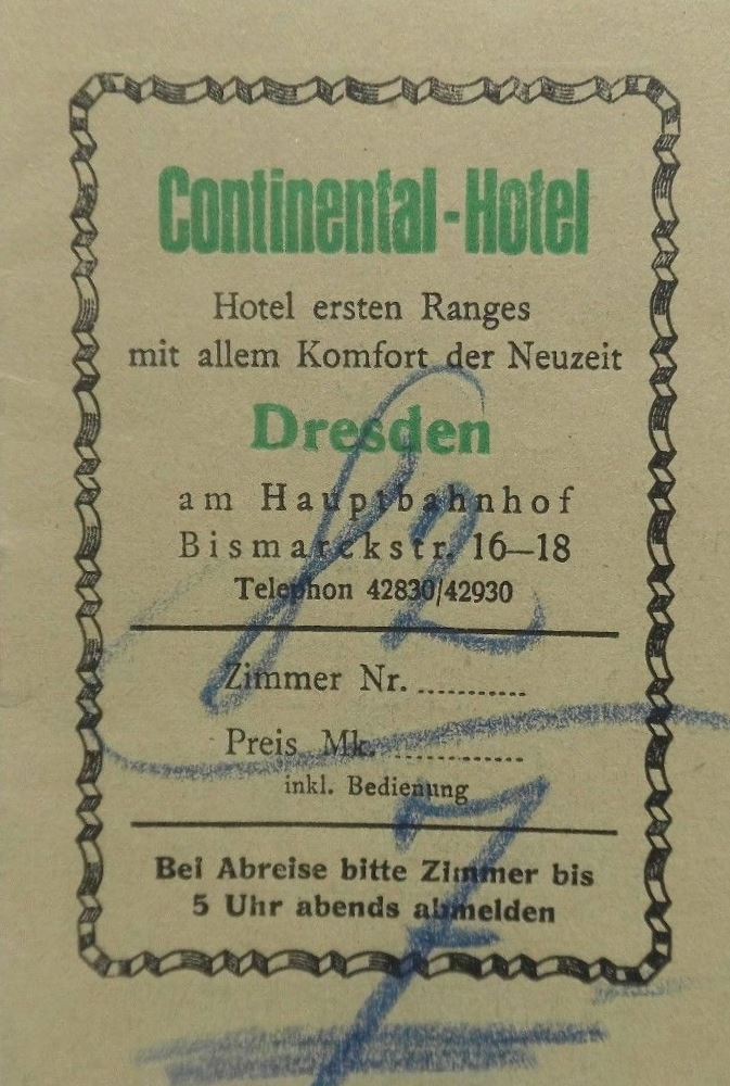 Bayrische Stra&szlig;e 16,18 (Bismarckstra&szlig;e 16)  Dresden