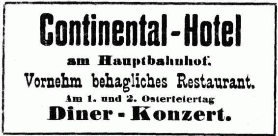 Bayrische Stra&szlig;e 16,18 (Bismarckstra&szlig;e 16)  Dresden