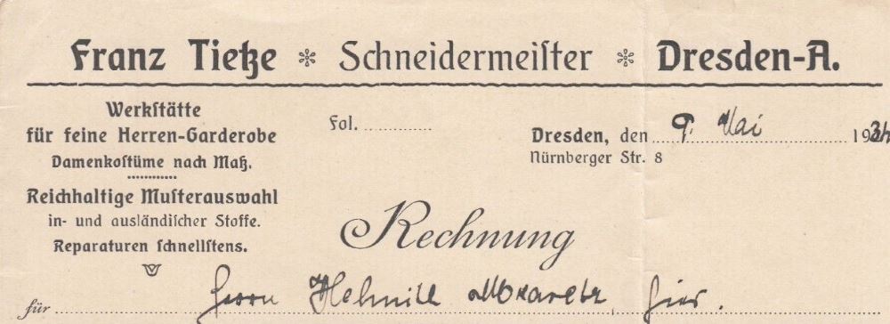 N&uuml;rnberger Stra&szlig;e 8  Dresden