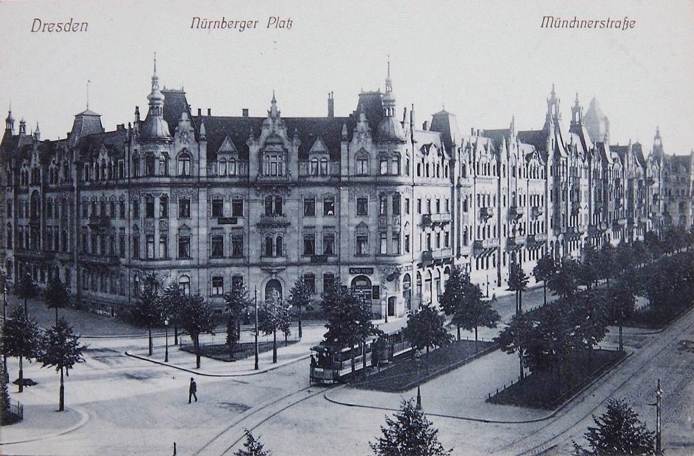 Nürnberger Platz 5 / Münchner Straße / Hettnerstraße  Dresden