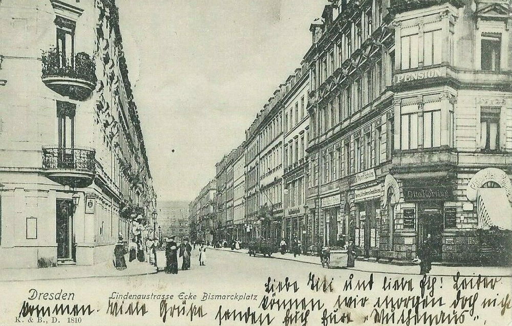 Lindenaustra&szlig;e 16 / Hochschulstra&szlig;e (Sedanstra&szlig;e)  Dresden