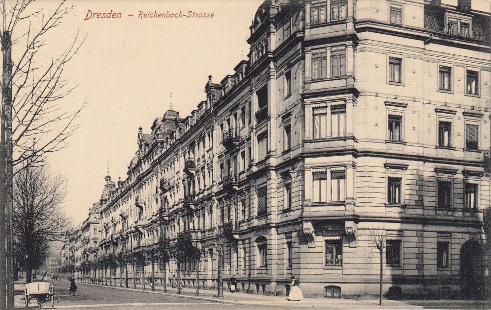 Andreas-Schubert-Straße 36 (Werderstraße 36) / Reichenbachstraße  Dresden
