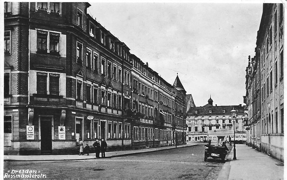 Ro&szlig;m&auml;&szlig;lerstra&szlig;e 9 (Dammstra&szlig;e 9) / W&ouml;hlerstra&szlig;e  Dresden