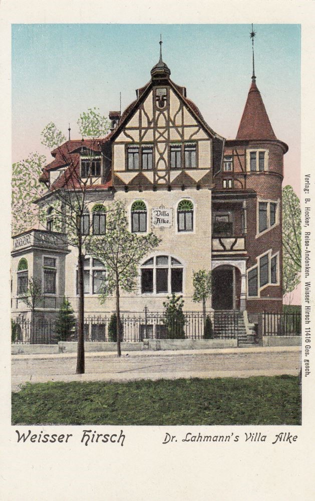 K&uuml;ntzelmannstra&szlig;e 11 (Ludwigstra&szlig;e 8)  Dresden