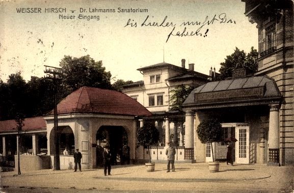 Bautzner Landstra&szlig;e - Dr. Lahmanns Sanatorium  Dresden