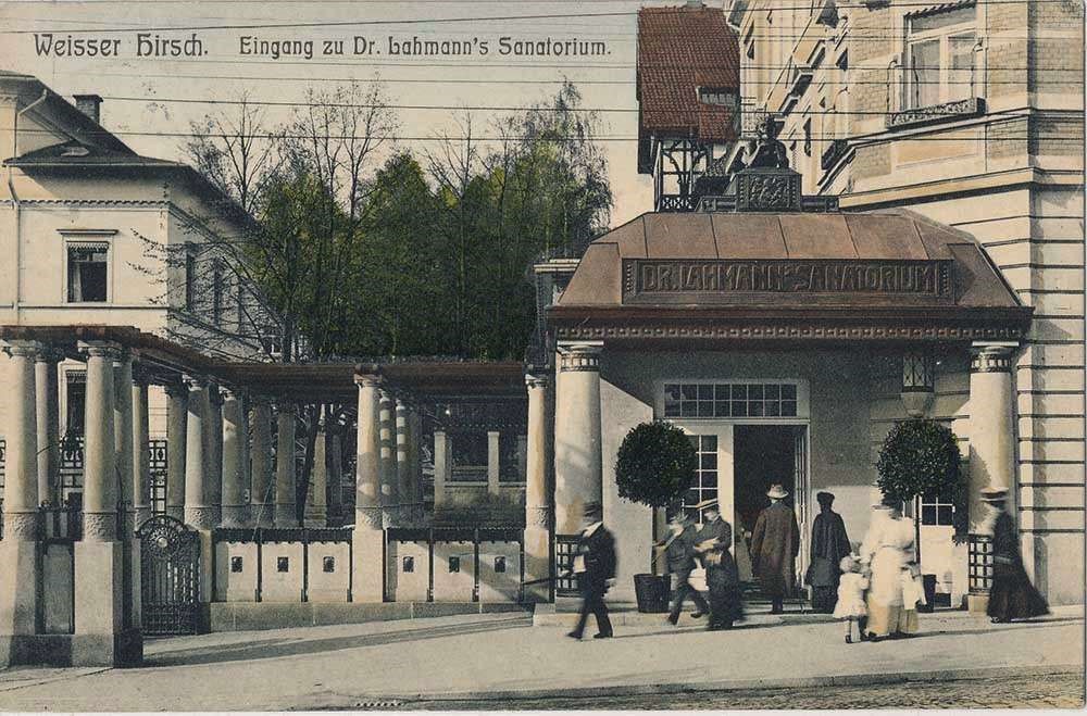 Bautzner Landstra&szlig;e - Dr. Lahmanns Sanatorium  Dresden