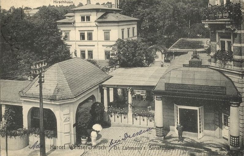 Bautzner Landstra&szlig;e - Dr. Lahmanns Sanatorium  Dresden