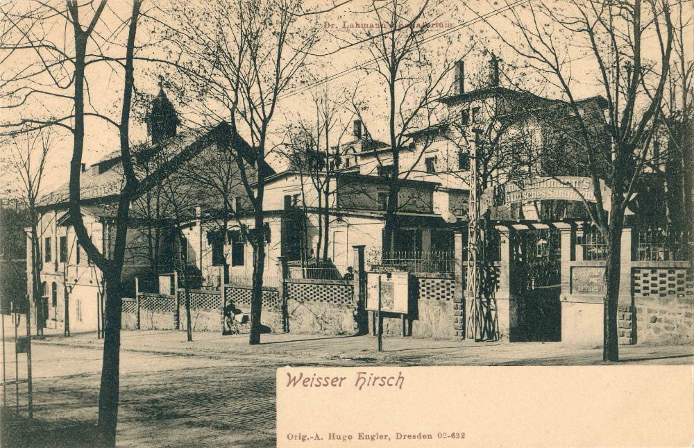 Bautzner Landstra&szlig;e - Dr. Lahmanns Sanatorium  Dresden