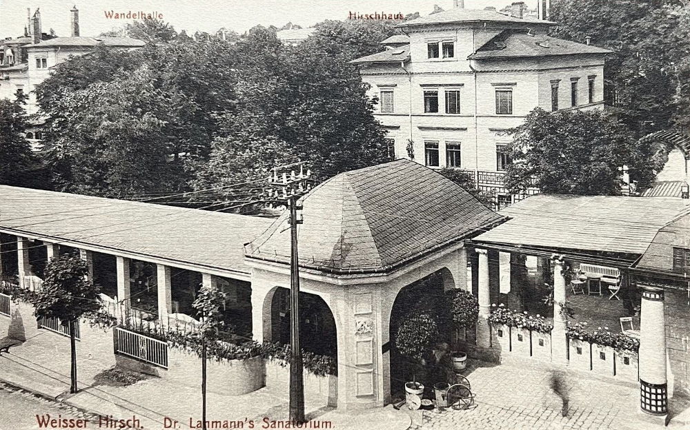 Bautzner Landstra&szlig;e - Dr. Lahmanns Sanatorium  Dresden