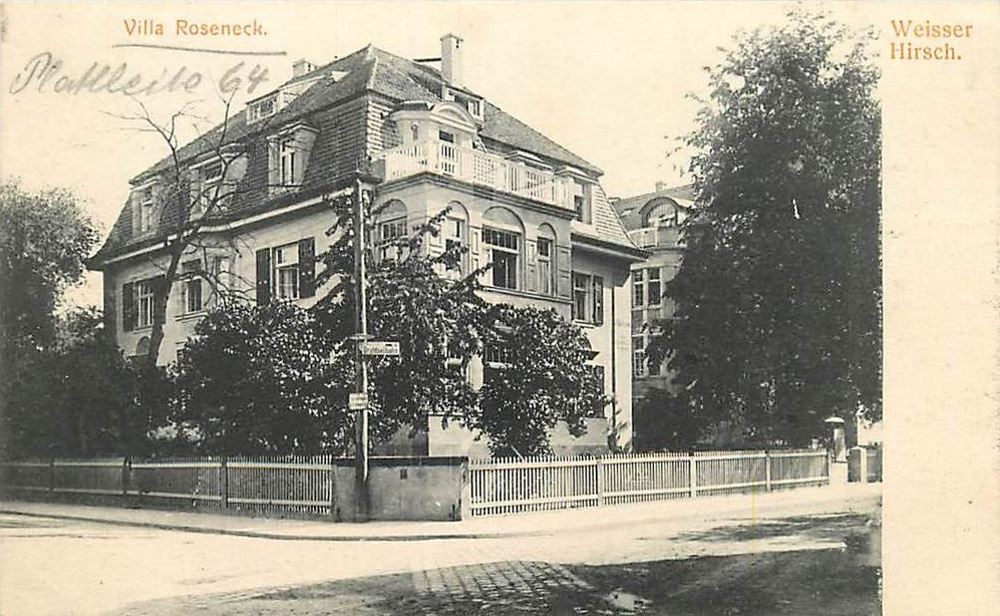 Plattleite 64 (Loschwitzer Stra&szlig;e 2) / Lahmannring (Rochwitzer Stra&szlig;e)  Dresden