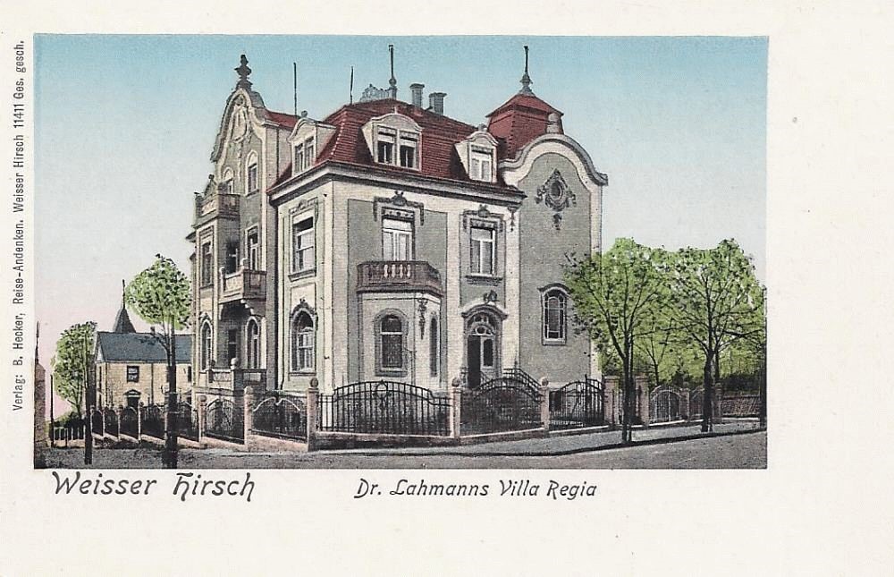 Wolfshügelstraße 2 (Bismarckstraße 9) / Hermann-Prell-Straße (-1922 Eschebachstraße) Dresden Wolfshügelstraße 2 (Bismarckstraße 9) / Hermann-Prell-Straße (-1922 Eschebachstraße) Dresden