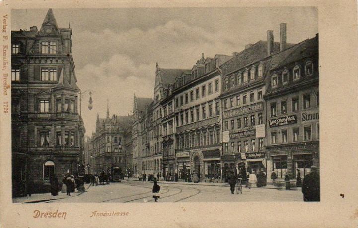 Annenstraße 30 / Mühlgasse Dresden Annenstraße 30 / Mühlgasse Dresden