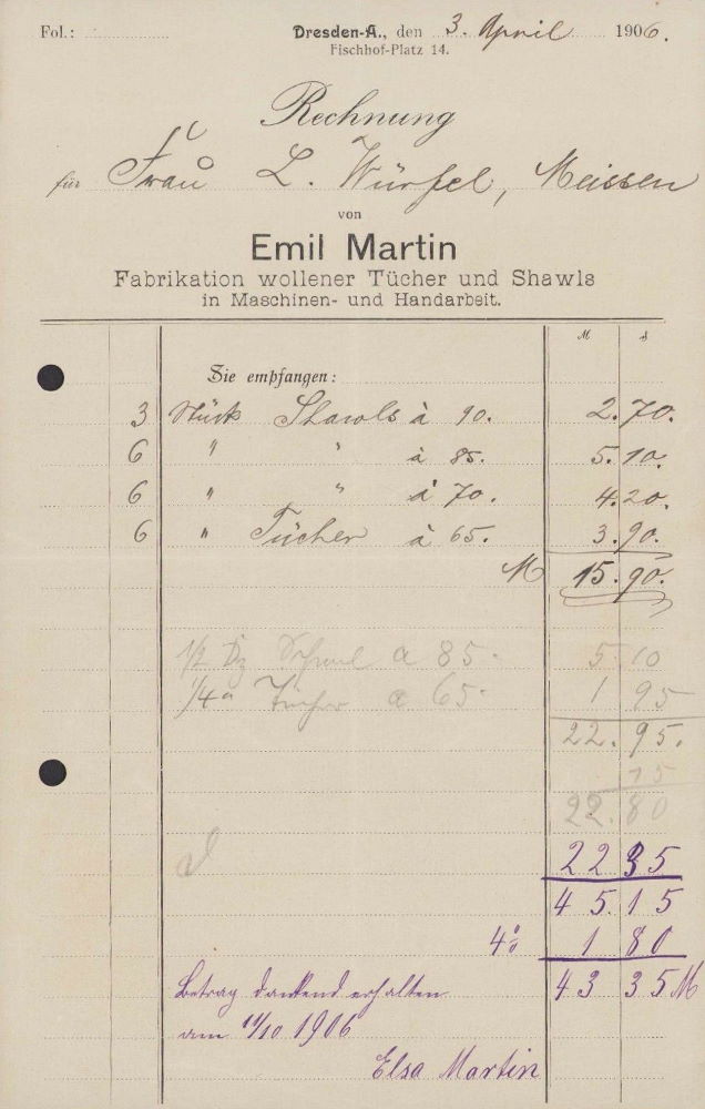 Fischhofplatz 14  Dresden