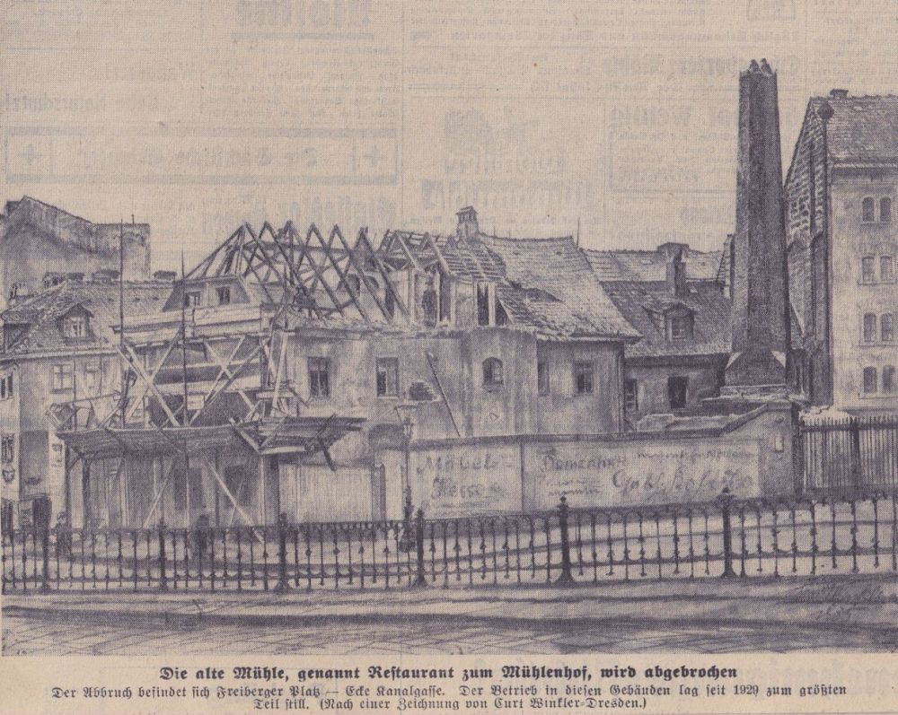 Freiberger Platz 4 / Kanalgasse  Dresden