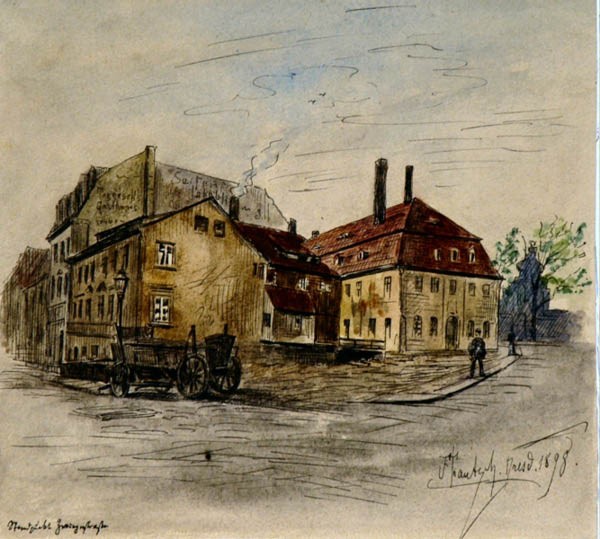 Große Zwingerstraße 2 (1848 Ostraallee 2, Ostraallee 3) Dresden Große Zwingerstraße 2 (1848 Ostraallee 2, Ostraallee 3) Dresden