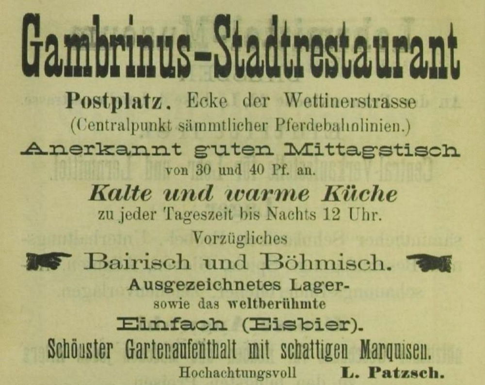 Große Zwingerstraße 7 (Zwingerstraße 4) / Schweriner Straße (Wettiner Straße) / Postplatz Dresden Große Zwingerstraße 7 (Zwingerstraße 4) / Schweriner Straße (Wettiner Straße) / Postplatz Dresden
