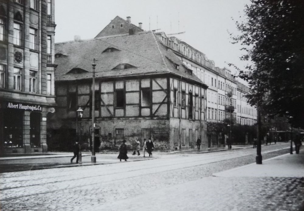 Malergasse 1 (Malerg&auml;sschen) / Ostraallee  Dresden