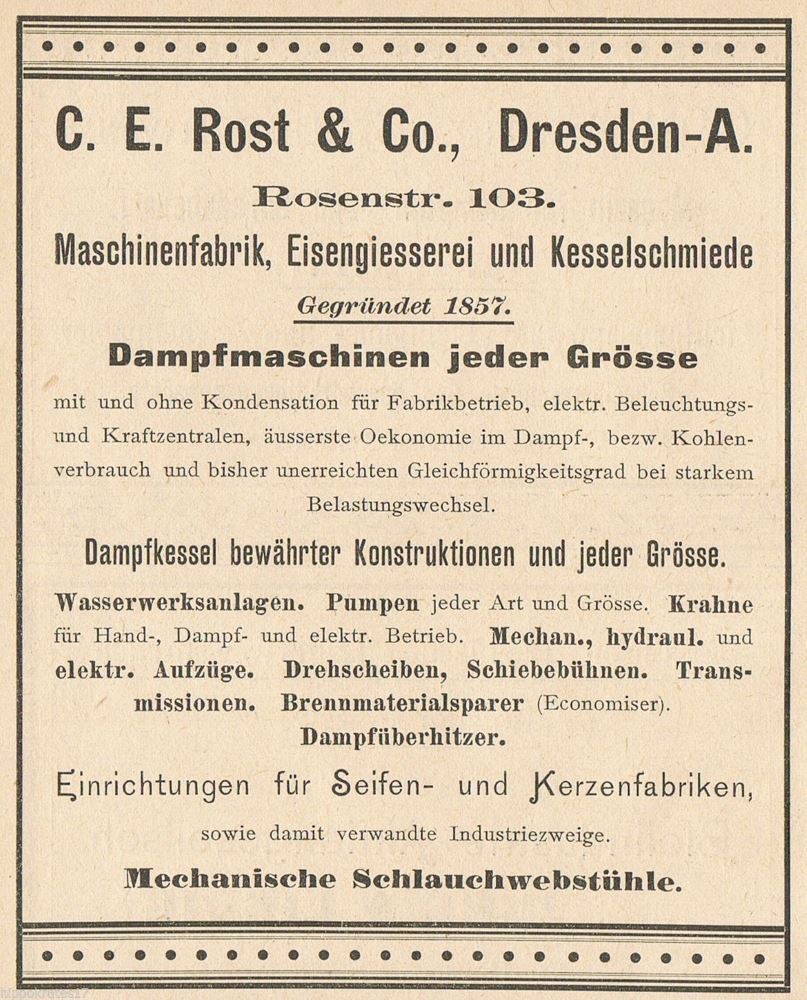Rosenstraße 103 (Rosenweg 27) Dresden Rosenstraße 103 (Rosenweg 27) Dresden