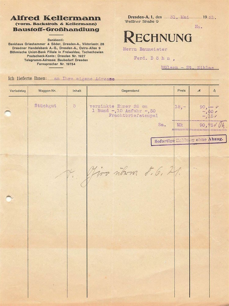 Schweriner Stra&szlig;e 9 (Wettiner Stra&szlig;e 9)  Dresden