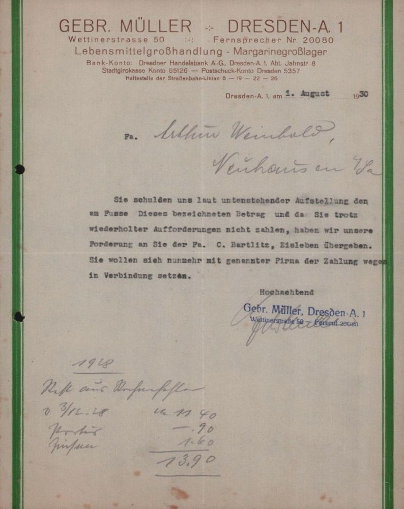 Schweriner Stra&szlig;e 50 (Wettiner Stra&szlig;e 50)  Dresden