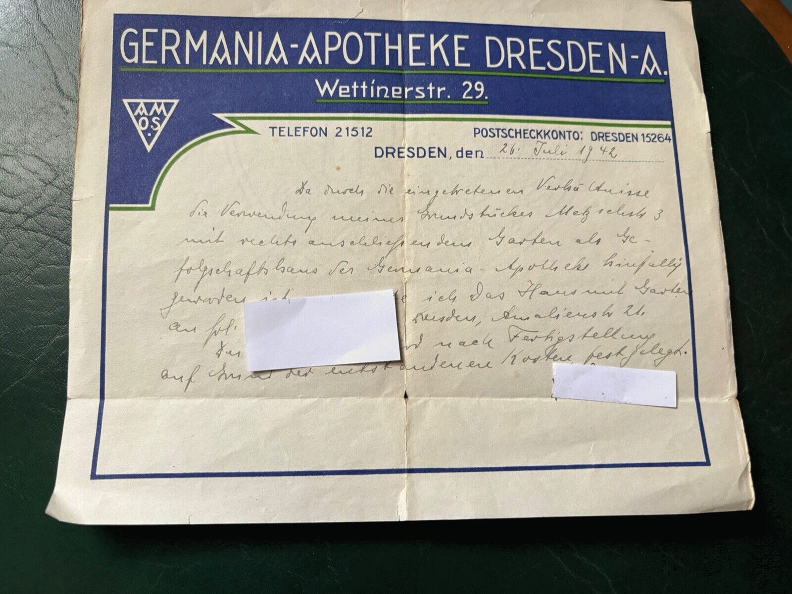 Schweriner Stra&szlig;e 29 (Wettiner Stra&szlig;e 29) / Flemmingstra&szlig;e  Dresden