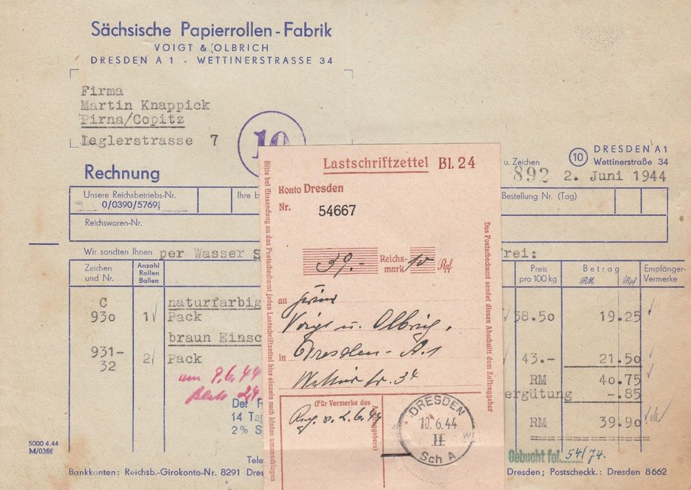 Schweriner Stra&szlig;e 34 (-1946 Wettiner Stra&szlig;e 34)  Dresden