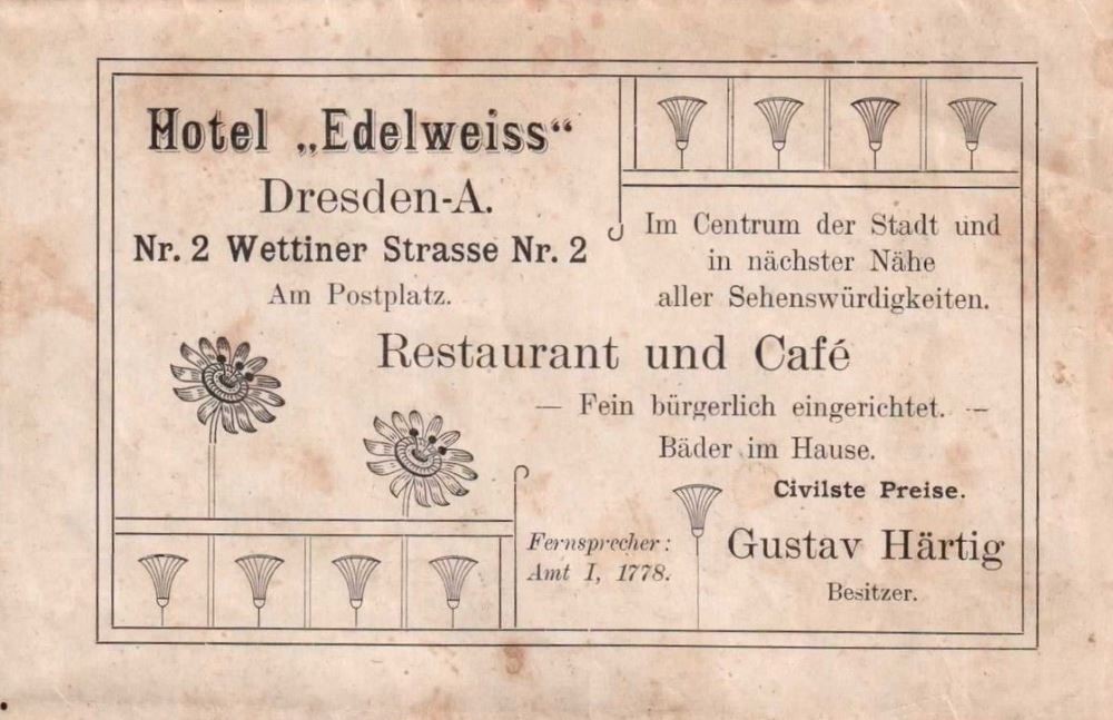 Schweriner Stra&szlig;e 2 (Wettiner Stra&szlig;e 2)  Dresden