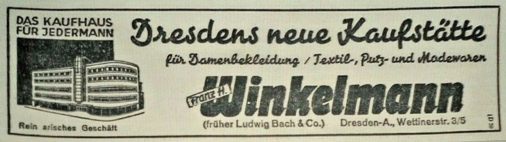 Schweriner Straße 3,5 (-1946 Wettiner Straße 3,5) / Palmstraße Dresden Schweriner Straße 3,5 (-1946 Wettiner Straße 3,5) / Palmstraße Dresden